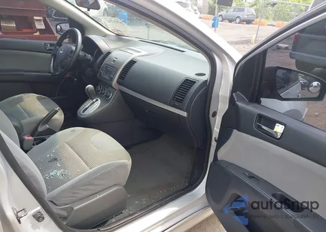 2012 Nissan Sentra 2.0 Sr из США, поврежденный, VIN 3N1AB6AP2CL691877